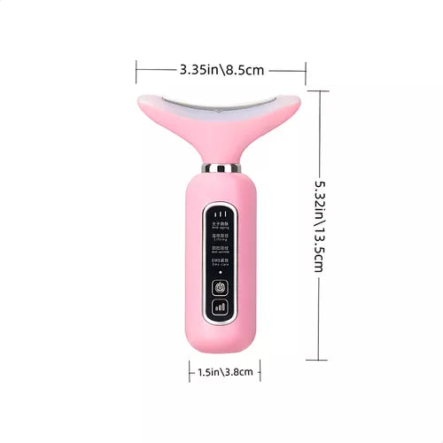 GlowPro LED 2.0™ – Máscara Rejuvenescedora Facial, Pescoço e Colo | Tecnologia de Spa em Casa 💆♀️✨