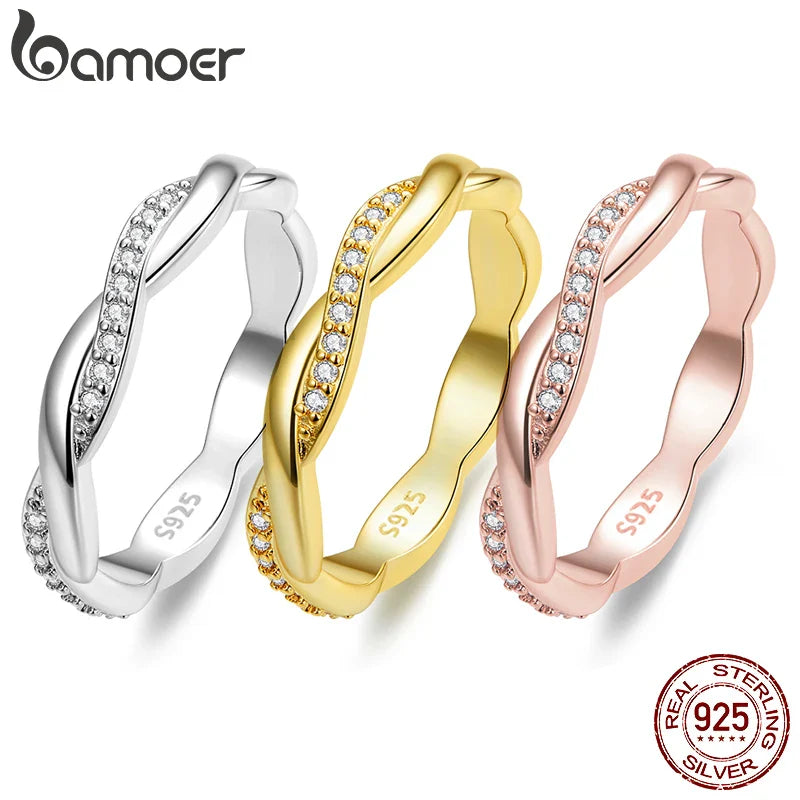 Anel BAMOER Eternal Twist