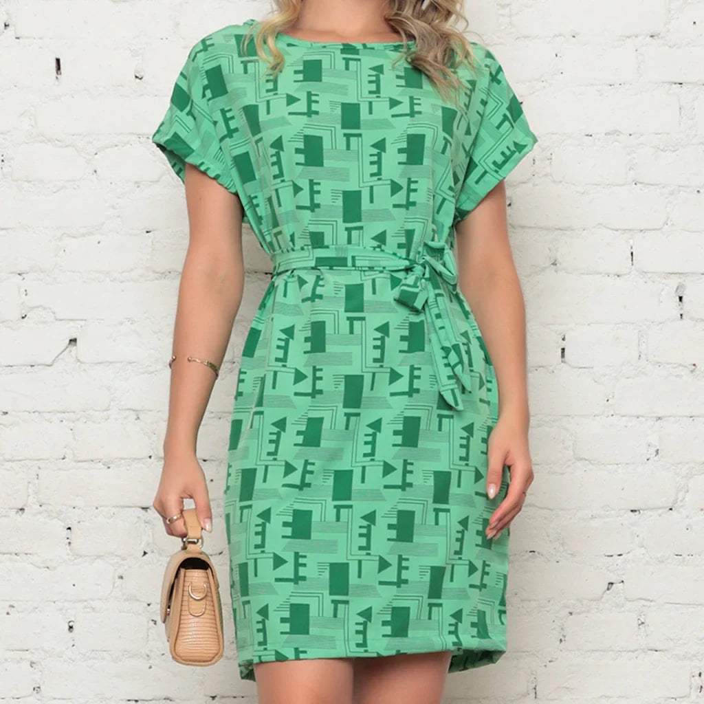 Vestido Confortável Feminino de Duna