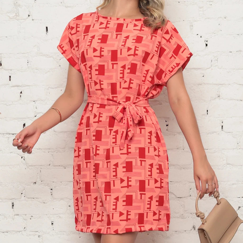 Vestido Confortável Feminino de Duna