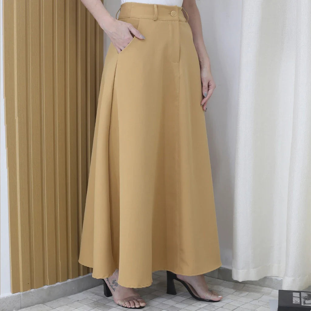 Saia Feminina Longa Elegante – M&M