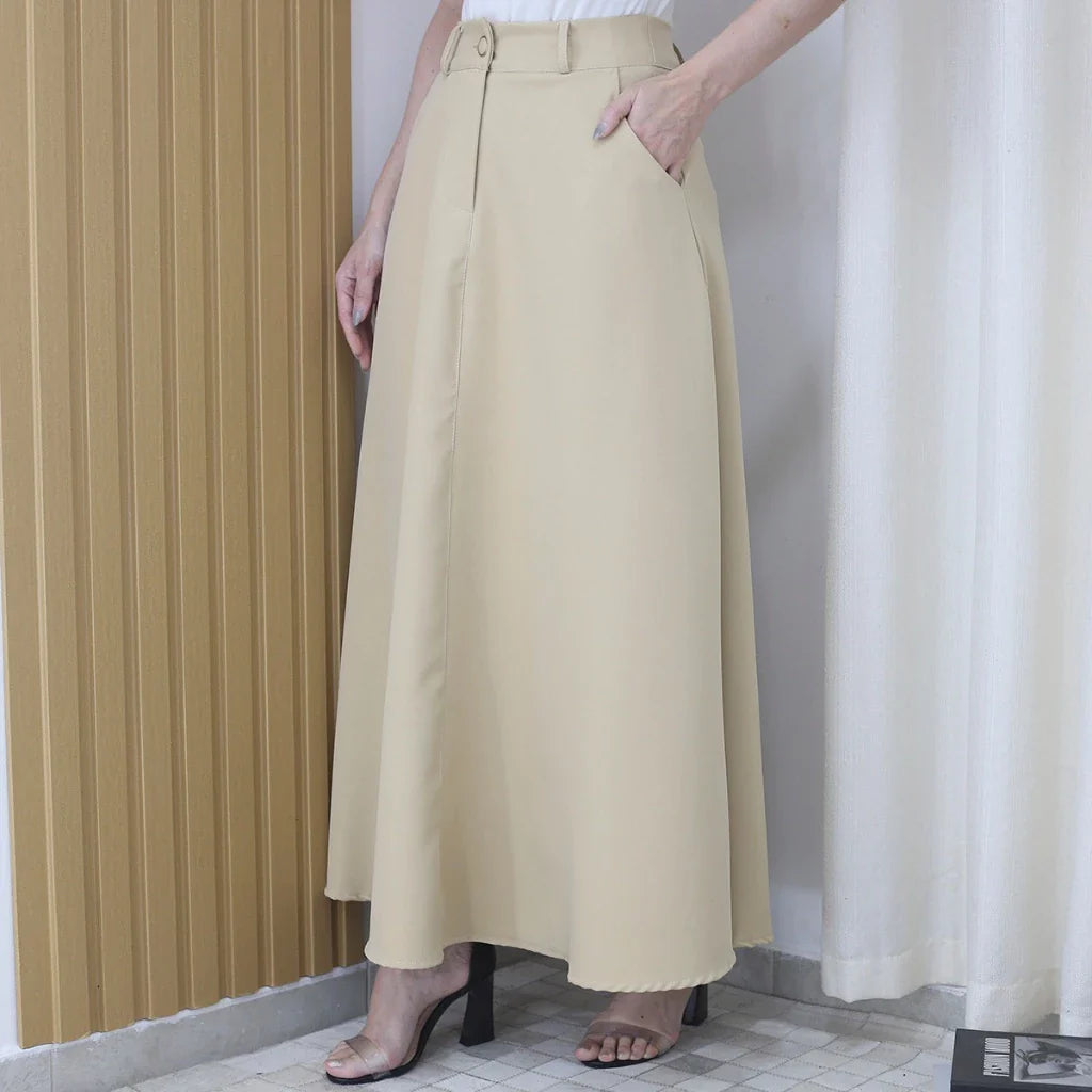 Saia Feminina Longa Elegante – M&M