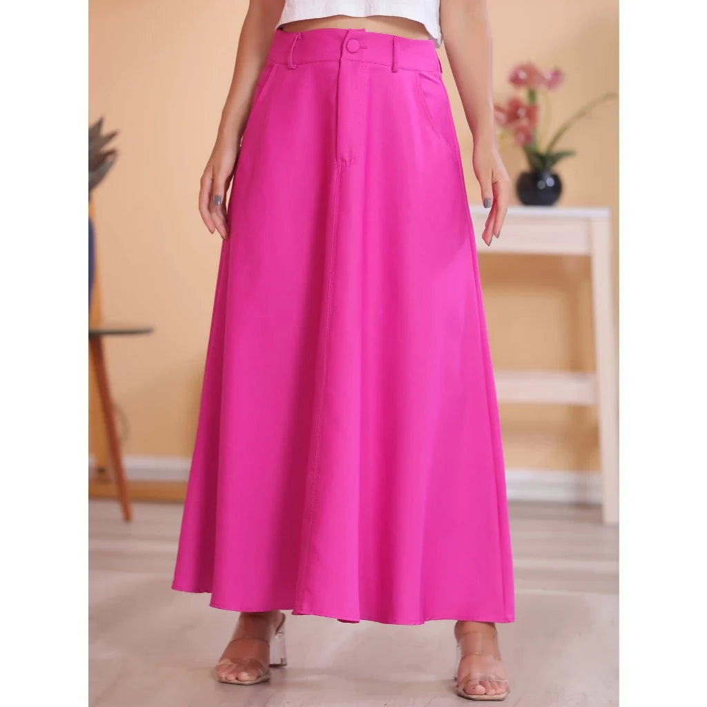 Saia Longa Feminina – Alfaiataria Elegante - OitoW