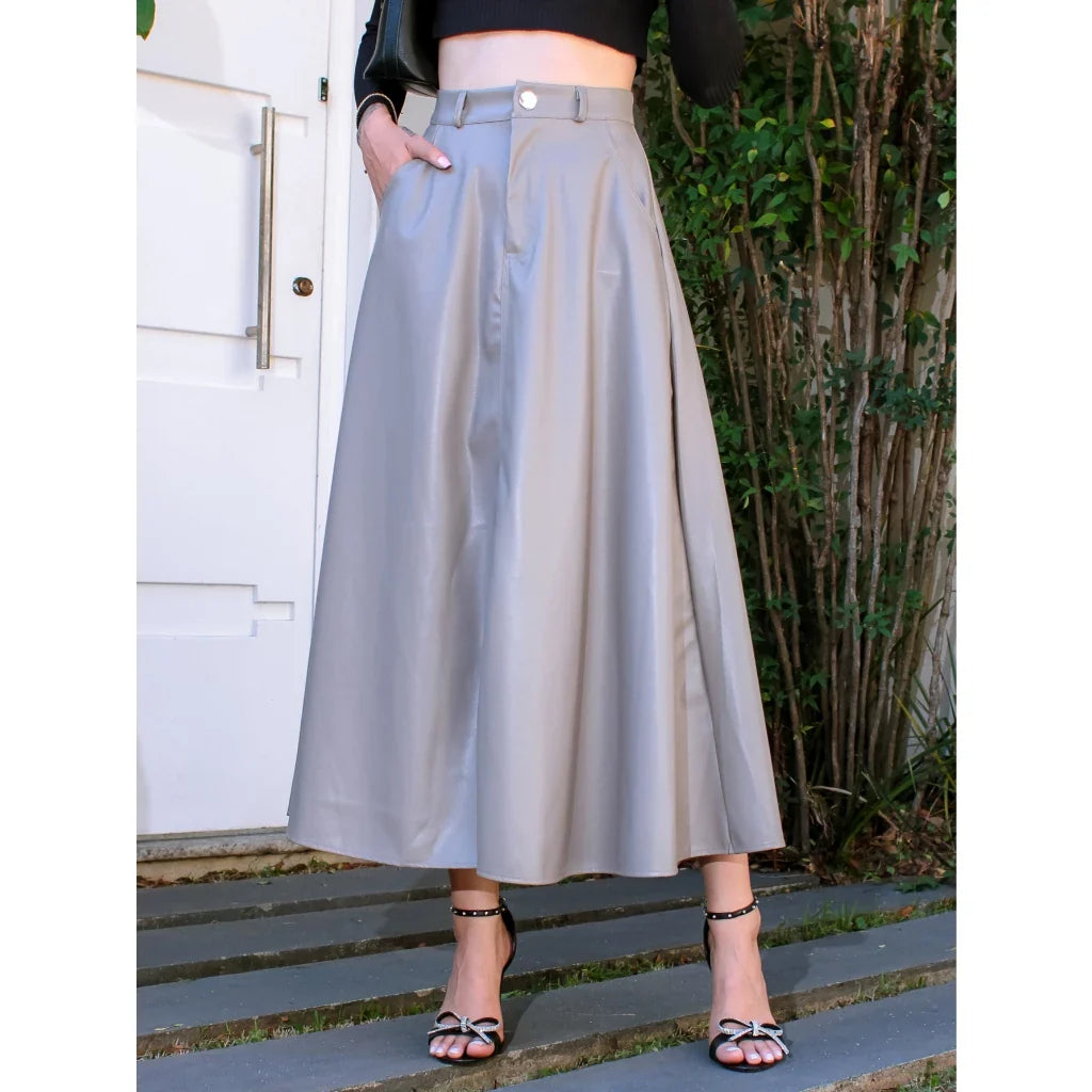 Saia Longa Feminina – Alfaiataria Elegante - OitoW