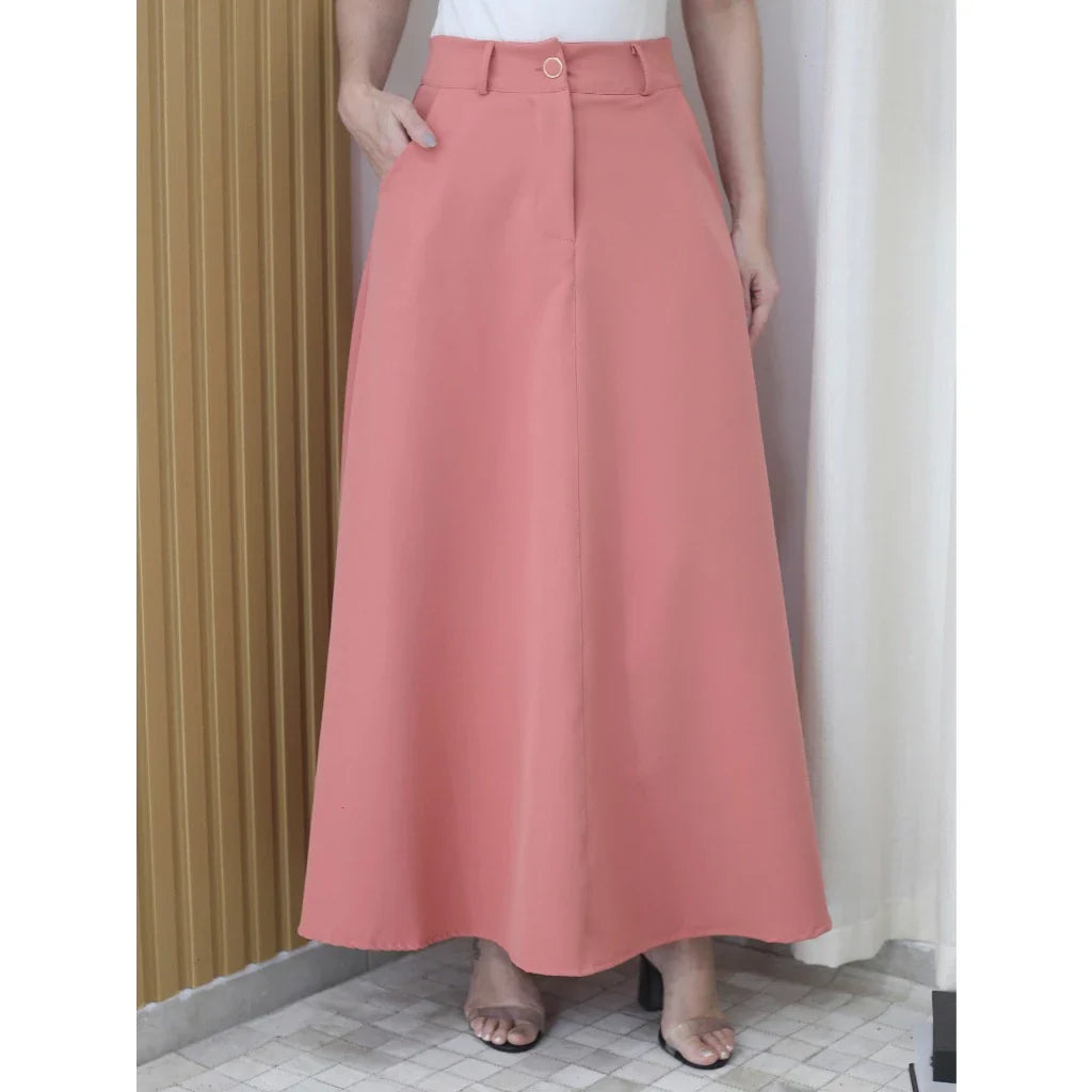 Saia Feminina Longa Elegante – M&M