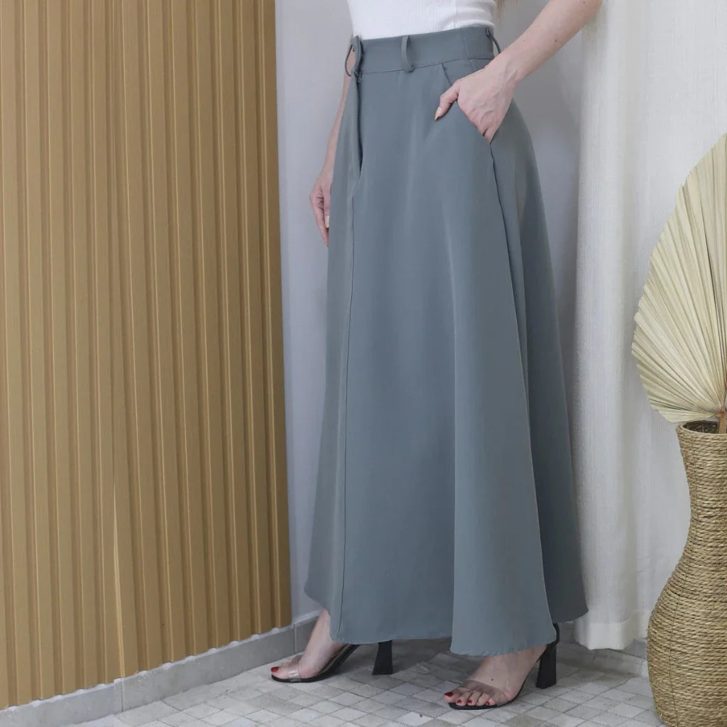 Saia Feminina Longa Elegante – M&M