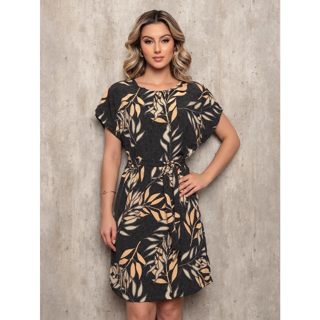 Vestido Confortável Feminino de Duna