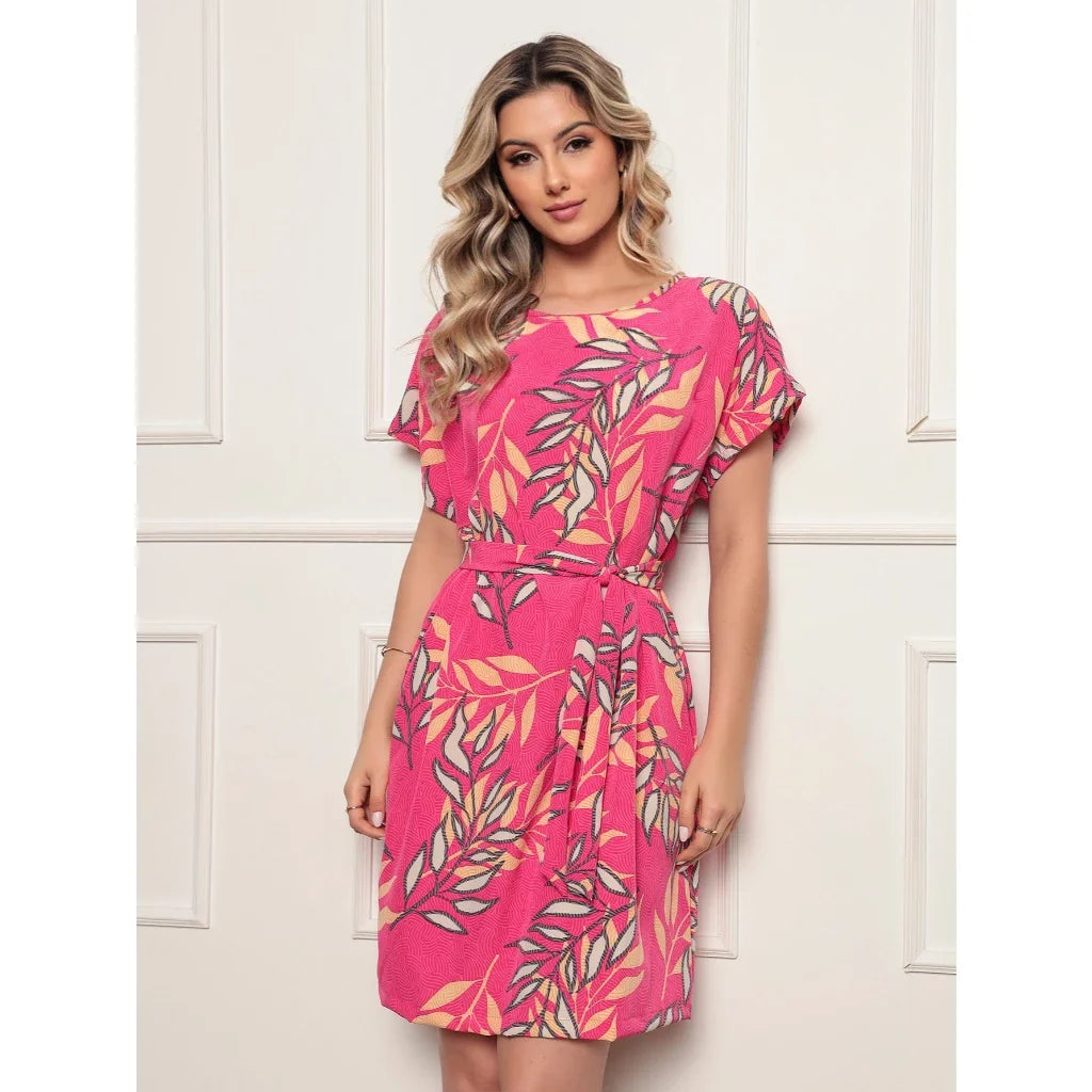 Vestido Confortável Feminino de Duna