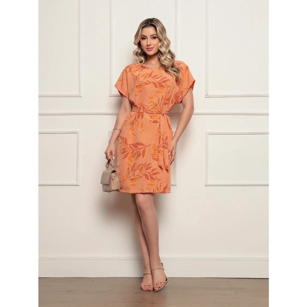 Vestido Confortável Feminino de Duna