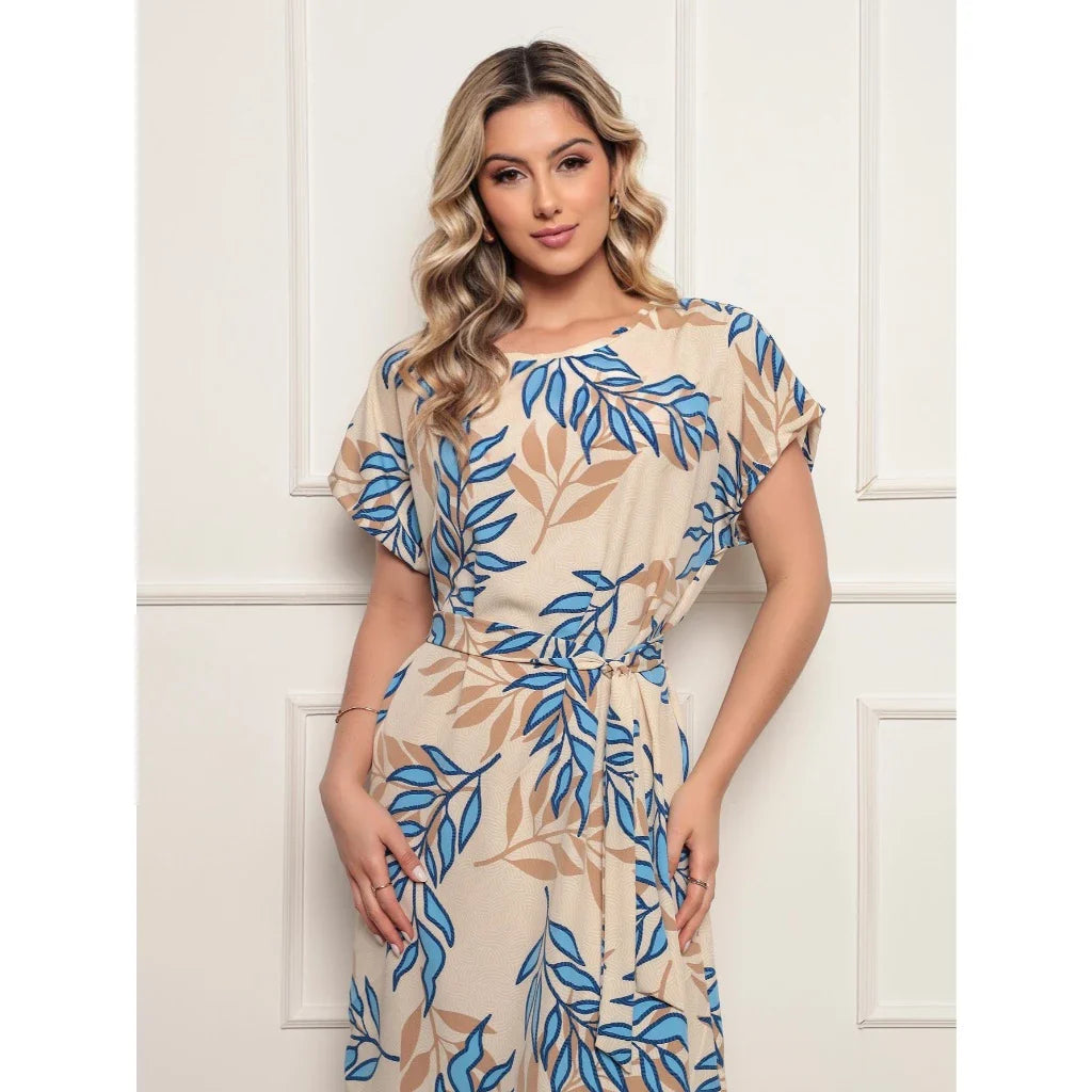 Vestido Confortável Feminino de Duna