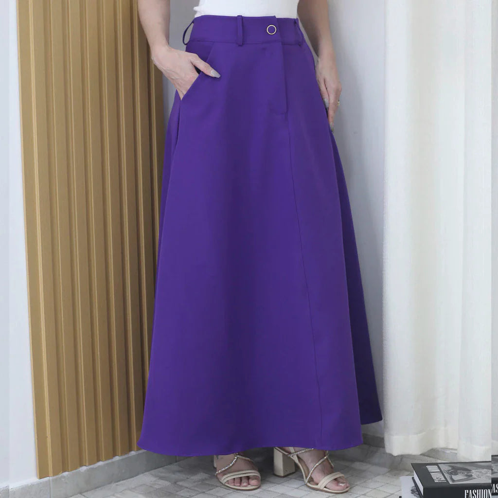 Saia Feminina Longa Elegante – M&M