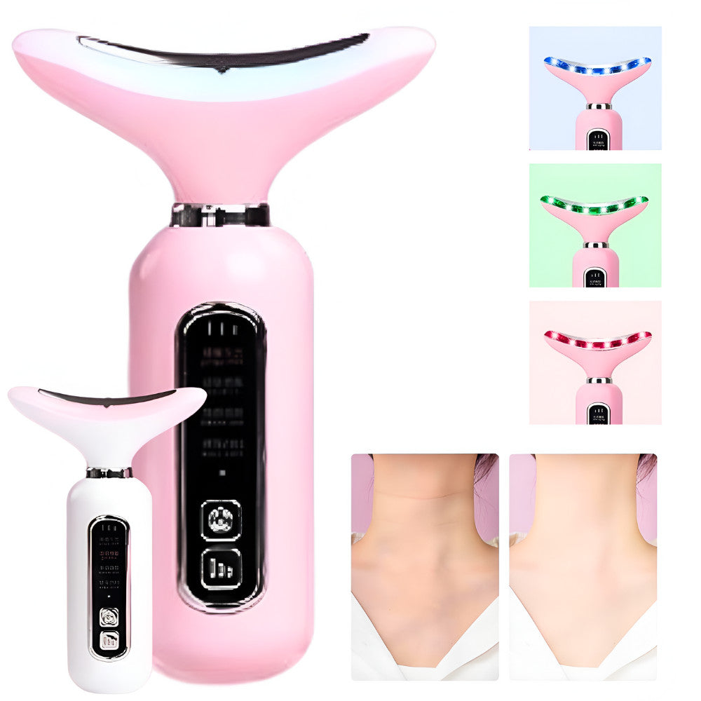 GlowPro LED 2.0™ – Máscara Rejuvenescedora Facial, Pescoço e Colo | Tecnologia de Spa em Casa 💆♀️✨