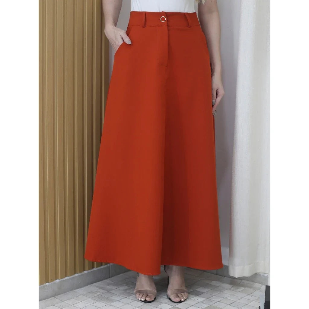 Saia Feminina Longa Elegante – M&M