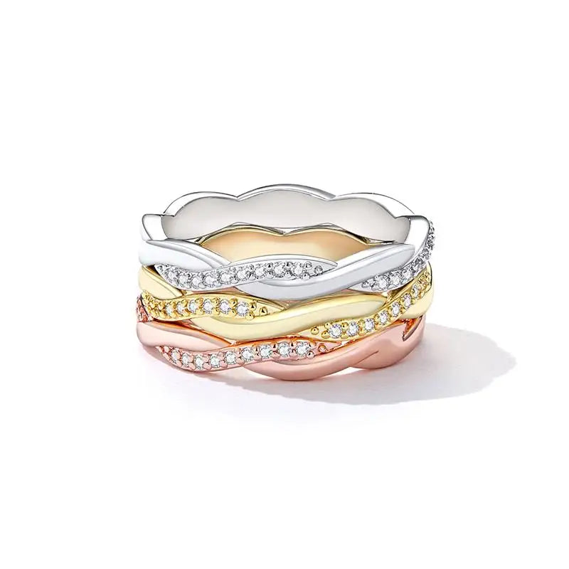 Anel BAMOER Eternal Twist
